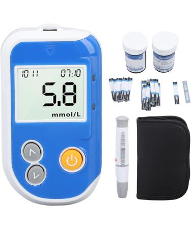 Syrisora Blood Glucose Meter Kit - 50 Test Strips Lancing Device & Travel Case | Reliable Diabetes Testing Solutions - Buy Online on GoSupps.com