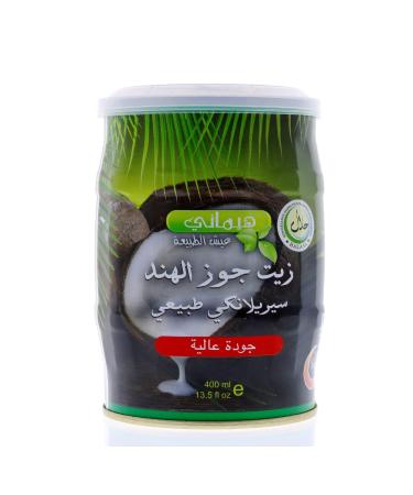 HEMANI 100% Sri Lankan Coconut Oil 400mL - Pure & Natural - Vegan - Non-GMO - Immune-Boosting Properties - Beauty Regimen - Buy Online on GoSupps.com
