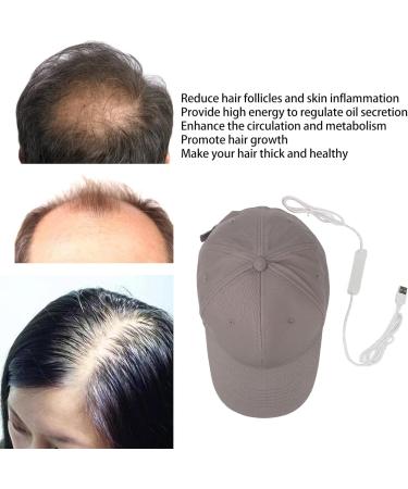 Hair Growth Cap with 278 Light Chips - Red & Blue LED Therapy for Thinning & Gray Hair | Promote Blood Circulation - Buy Online on GoSupps.com