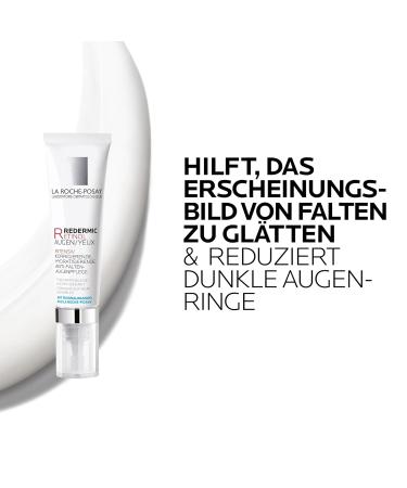 Buy La Roche-Posay Redermic R Eyes 15ml - Anti-Aging Eye Cream for Dark Circles & Puffiness - International Shipping - Buy Online on GoSupps.com