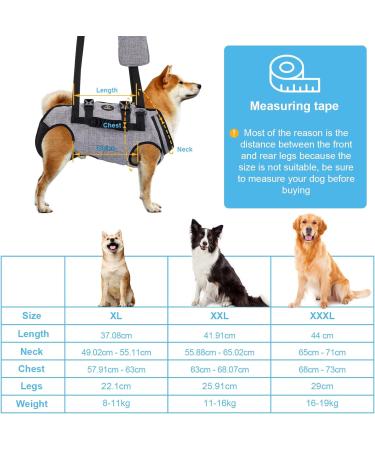 Ownpets Adjustable Lifting Dishes for Large Dogs | Waterproof Dog Carrier Bag with Shoulder Strap - XXXL - Buy Online on GoSupps.com