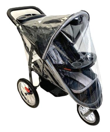 Sashas Rain and Wind Cover For the Graco FastAction Fold Click Connect Jogger Stroller