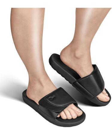 Heel That Pain Heel Seat Sandals | Orthotic Slides for Plantar Fasciitis & Heel Pain | Luxury Faux Leather & Suede | Unisex Comfort (Men's 9 Women's 10 - Buy Online on GoSupps.com