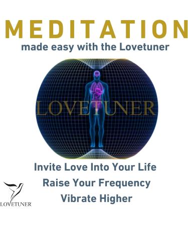 Lovetuner 528 Hz Breathing & Meditation Necklace | Sound Healing Mindfulness Device for Stress Relief | Anxiety Relief with Solfeggio Frequency - Buy Online on GoSupps.com