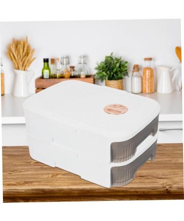 RORPOIR Box Refrigerator Egg Carton Eggs Egg Storage Container for Refrigerator Egg Tray Container Automatic - Buy Online on GoSupps.com