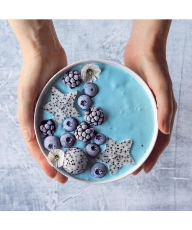  NULTHY NULTHY - Blue Spirulina Powder 25g - Pure and Natural Blue Spirulina Golden Blue Spirulina for Smoothies Desserts and Healt - Buy Online on GoSupps.com