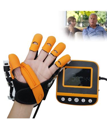 ZZBB Rehabilitation Robot Gloves Hand Stroke Hemiplegia Rehabilitation Training Equipment Rehabilitative Orthoses Increase Muscle Tone Left-hand Large