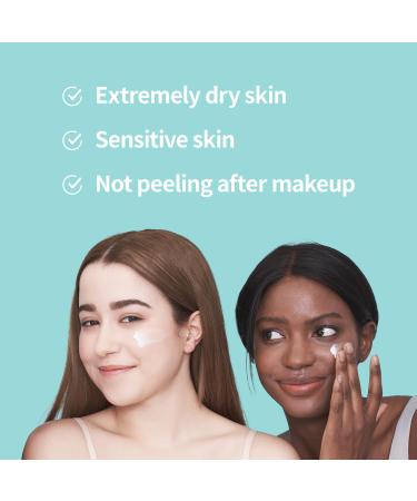 Peptide Moisturizer Cream for Dry & Sensitive Skin | Anti-Aging Hydrating Face Cream with Ceramide & Panthenol - 1.69 FL.OZ - Buy Online on GoSupps.com