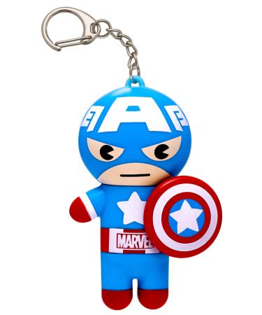 Lip Smacker Marvel Super Hero Captain America Lip Balm Red White and Blue-berry