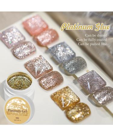  Whnbuij Enmel Gel Enamel with Platinum Chrome Shine | 6 Nail Colors with Vivid Luminosity | DIY Manicure Kit Daily Use Travel Look and Festive Style. - Buy Online on GoSupps.com