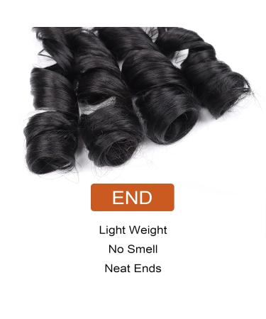 French Curly Braiding Hair 14 Inch - 8 Packs Pre Stretched for Box Braids | Bouncy Loose Wavy Spiral Curls | French Curl Crochet Braids - Extensions - Buy Online on GoSupps.com