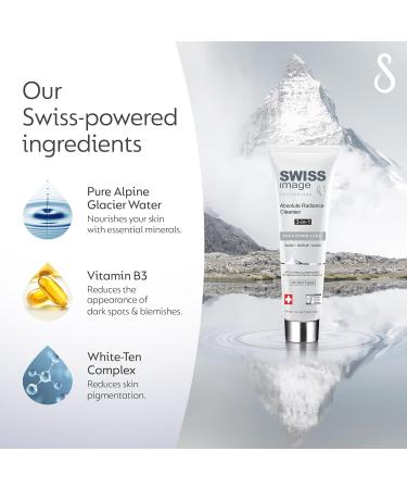 SWISS IMAGE Whitening Care - 3 in 1 Lightening Makeup Remover: Cleanser-Scrub-Mask - Natural Ingredients - Paraben and Phthalate Free - 100ml - Buy Online on GoSupps.com