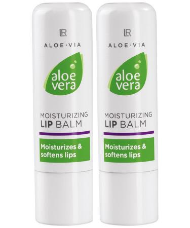LR ALOE VIA Aloe Vera Lip Care Stick (2x 4.8g)