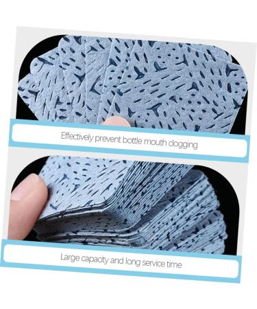FOMIYES 6 Boxes Glue Bottle Mouth Wipe Glue Cleaning Pads Non-woven Fabric Wipes Lint Nail Wipes Blue Nail Glue Cleaner Lashes Glue Professional Glue Wipes Cloth Glue Cotton Cleansing - Buy Online on GoSupps.com