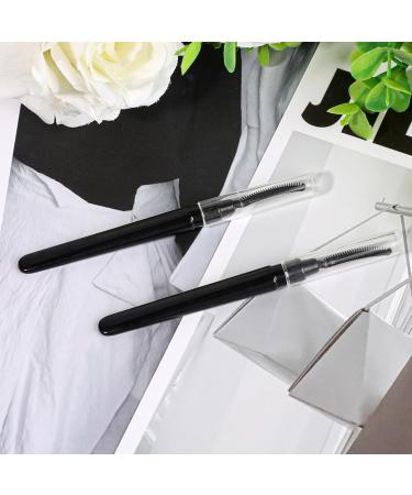 3 Pieces Eyelash Comb Mascara Bars Eyelash Separator Brush Eyelash Definer with Dust Cover Black Eyebrow Brush and Eyelash Separation Tool for Separating Eyelashes - Buy Online on GoSupps.com