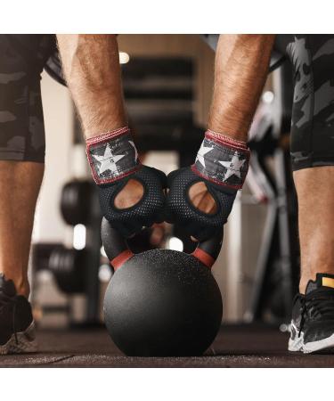 Flintronic Fitness Gloves - Breathable Non-Slip Silicone Gym Gloves for Women - Weight Lifting & Training (Improved Style) - #1 Black-M - Buy Online on GoSupps.com