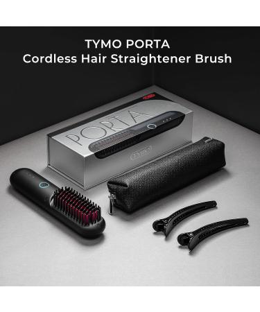 TYMO Cordless Hair Straightener Brush | Mini Portable Heated Comb for Travel | Ionic Hot Straightening | USB Rechargeable - Buy Online on GoSupps.com
