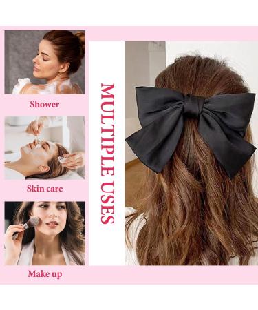 Acwoo Satin Loop Hair Clip - 90s Inspired Hair Loops for Girls & Women | Perfect for Halloween Christmas Parties & Evening Events - Buy Online on GoSupps.com