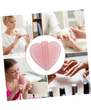 Amosfun 1pc Nail Stickers Nail Art Diy Nail Bend Curve Tool Nail Art Template Nail Stencils Acrylic Nail Molds Rivet Tool Pressed Flower Frame Nail Art Tool Manicure Resin 3d Metal 5x5.5cm Pink - Buy Online on GoSupps.com