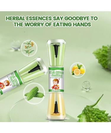 No Bite Nail Polish - 2 in 1 Bitter Taste Nail Biting Stop | Natural Thumb Sucking Prevention for Adults Children Bitter Taste Safe & Nail Care - Buy Online on GoSupps.com