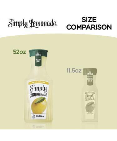 Simply Lemonade 52 fl oz - All Natural Non-GMO Juice - Buy Online on GoSupps.com