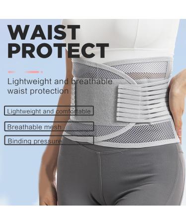 NGCG Adjustable Waist Support Belt for Postpartum Recovery & Sports - Lumbar Support for Lower Back in Black - Buy Online on GoSupps.com