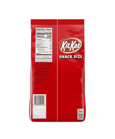 KIT KAT Milk Chocolate Snack Size Wafer Candy Bars - 32.34 oz Bulk Bag (66 Pieces) - Buy Online on GoSupps.com