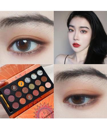 18 Colors Nude Eyeshadow Palette Long Lasting Multi Reflective Shimmer Matte Sequins Pressed Pearls Eye Shadow Makeup Pallet Highly Pigmented Blending Powder Nicything - Buy Online on GoSupps.com