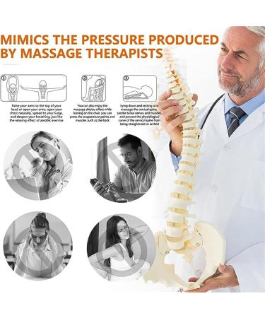 Relieflylab Trapezius Stretcher & Trigger Point Massager for TMJ Pain Relief - Back Extensor & Cervical Vertebrae Alignment (Yellow) - Buy Online on GoSupps.com