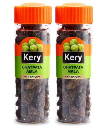 Kery Chatpata Amla Spicy Mouth Freshener 2 Bottles 230g (Amla Dried Fruit with Masala)_Packing May Vary