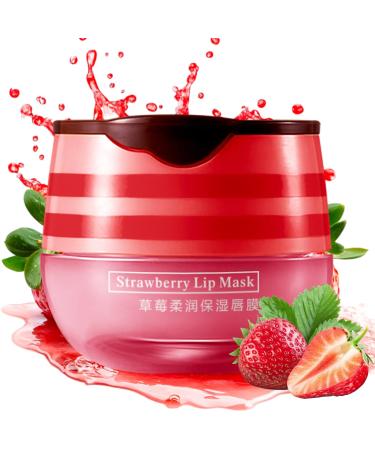 Lip Moisturizer | Nourishing and Softening Lip Mask Plumping and Protective Daily Care Day and Night Beauty Treatment Travel Winter Dry Weather