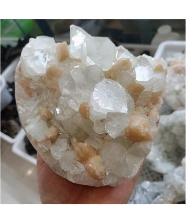 Natural Crystal Rough Crystal Cluster Natural Fisheye Symbiotic Ore Crystal Home Office Decor Gift Wealth (Size : 2.5-2.8kg) - Buy Online on GoSupps.com
