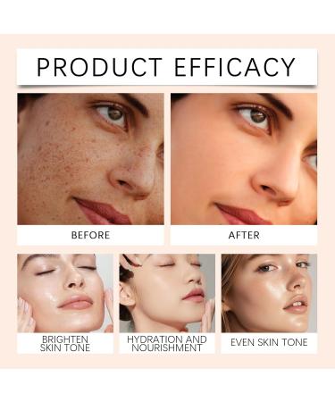 YUNFAX Vitamin C Facial Serum Stick Brightening and Moisturizing Serum for Dark Spots Wrinkle Remover for Fine Lines Even Skin Tone and Under Eye Brightener Face and Body Balm 5 Pack - Buy Online on GoSupps.com