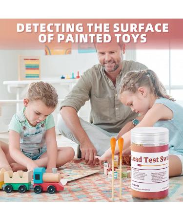 Qezodsx Lead Test Kit Swabs - Lead Paint Test Kit Lead Check Swab for Home Use Test Results in (30PCS) - Buy Online on GoSupps.com
