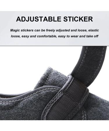 FZYUAN Extra Wide Diabetic Sneakers for Women & Men (Size 255mm) - Non-Slip & Adjustable Diabetic Shoes for Swollen Feet, Diabetes, and Edema - Buy Online on GoSupps.com