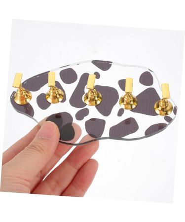 SOESFOUFU Fake Nail Stand 2 Sets Palette nail holder for press on nails bracket false nails supplies base artificial nails display holder nail display stand the cow manicure nail - Buy Online on GoSupps.com