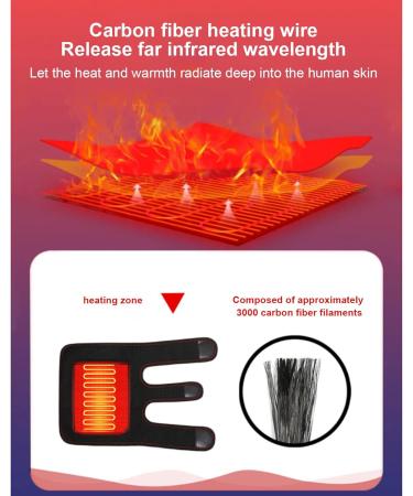 Heated Elbow Bandage & Portable Heating Wrist Wrap | Electrical Heating Arm Cushion for Home & Travel - Buy Online on GoSupps.com