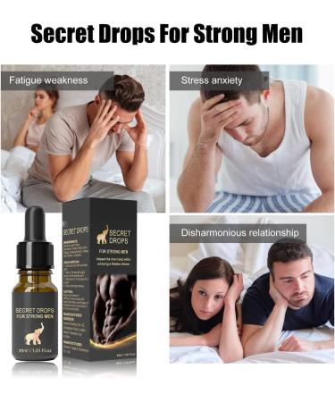 Buy 2PCs Secret Drops | 30ml Happy Drops for Men | Boost Confidence & Strength | International Shipping - Buy Online on GoSupps.com