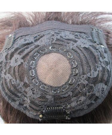 Flat Bangs Hairpiece for Women - Dark Brown Bangs Extension (13x14 cm 30 cm) | International Shipping Available - Buy Online on GoSupps.com