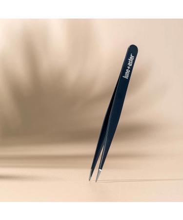 Lune+Aster Point Tweezer - Stainless Steel Precision Tweezer for Brow Grooming & Ingrown Hair Removal - Buy Online on GoSupps.com