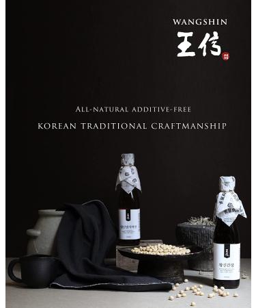 Wangshin Fish Sauce 10 fl oz - Aged 2 Years | Korean Traditional Clay Pot Fermented Anchovy and Salt | Pack of 1 - Buy Online on GoSupps.com