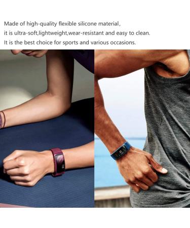 NAHAI Soft Silicone Replacement Bands for Gear Fit 2/Pro - Small, Black - 5.5''-7.1 - Buy Online on GoSupps.com