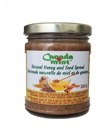 Natural Honey and Seed Spread
