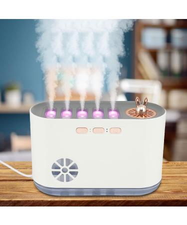 Essential Oil Diffuser with Music Sync | 700ml Colorful Humidifier for Home & Office - Buy Online on GoSupps.com