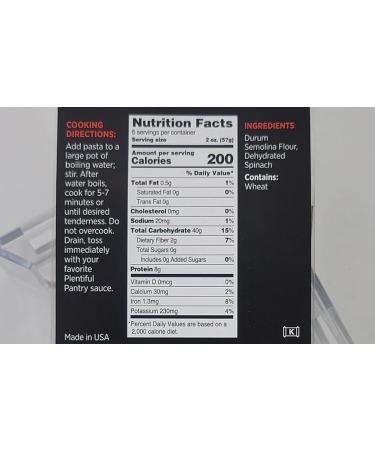 Handmade Spinach Fettuccine Pasta 12oz - Quick Cooking 1-Pack - Buy Online on GoSupps.com