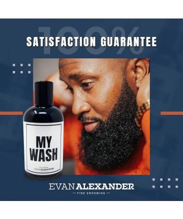 Evan Alexander Fine Grooming MY Wash Detoxifying Beard Shampoo - Refreshing 4oz | International Shipping Available - Buy Online on GoSupps.com
