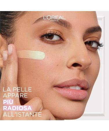L'Or al Paris Magic CC Cream 24H Moisturizing Anti-Redness Green 5-in-1 Universal Shade - Long-Lasting Velvety Skin Effect - 2 x 30ml Bottles - International Shipping Available - Buy Online on GoSupps.com