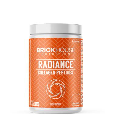 BRICKHOUSE NUTRITION Radiance: Collagen Peptides Powder for Skin & Hair Growth | Anti-Aging Collagen Supplements with Hyaluronic Acid - Unflavored