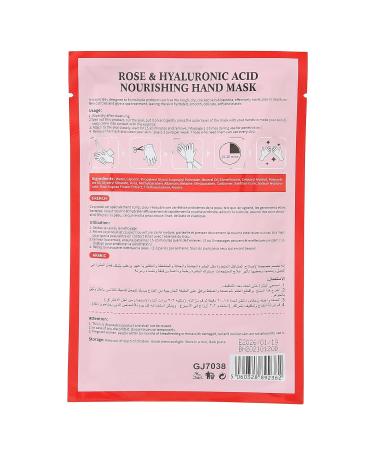 Moisturizing Hand Mask for Dry Peeling Skin - Brightening & Softening Home Spa Treatment | Cauty Salon - Buy Online on GoSupps.com