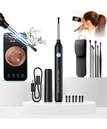 Ear wax removal Otoscope sneaker wifi ear cleaner 5 million pixels 1920p ultra-thin hd wireless waterproof ear endoscope with 3.5mm lens and 6 LEDs for iPhone iPad and Android smartphones